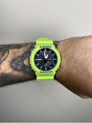 G-SHOCK GA-2100 VERDE NEON